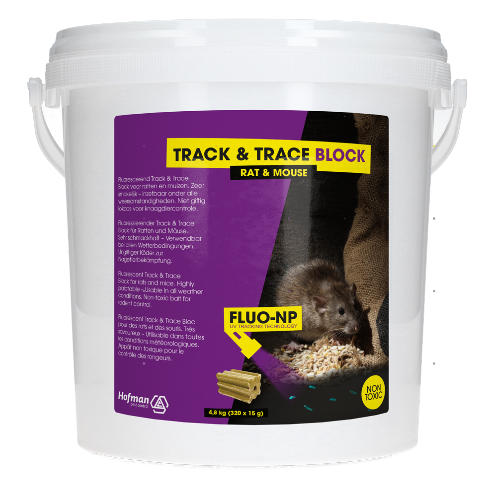 Track &amp; Trace Block Fluo-NP (320x15g)