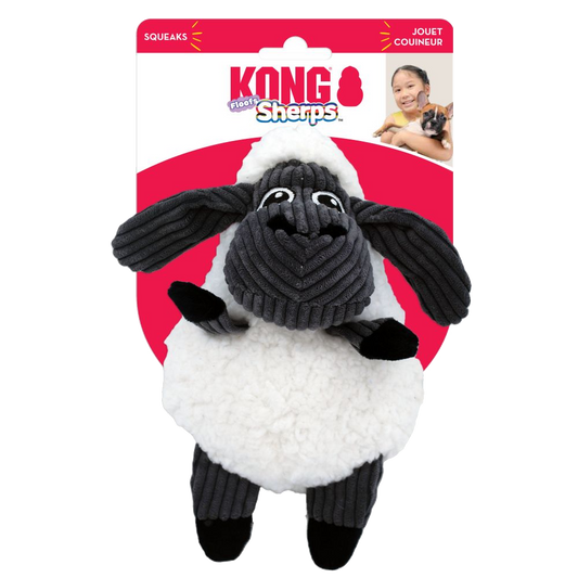 KONG Sherps Floofs Sheep Md