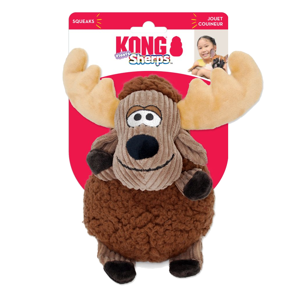 KONG Sherps Floofs Moose Md