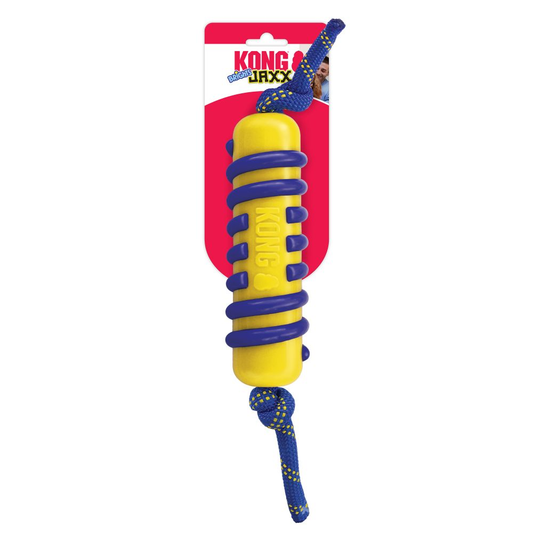 KONG Jaxx Brights Stick with rope Assorted Large