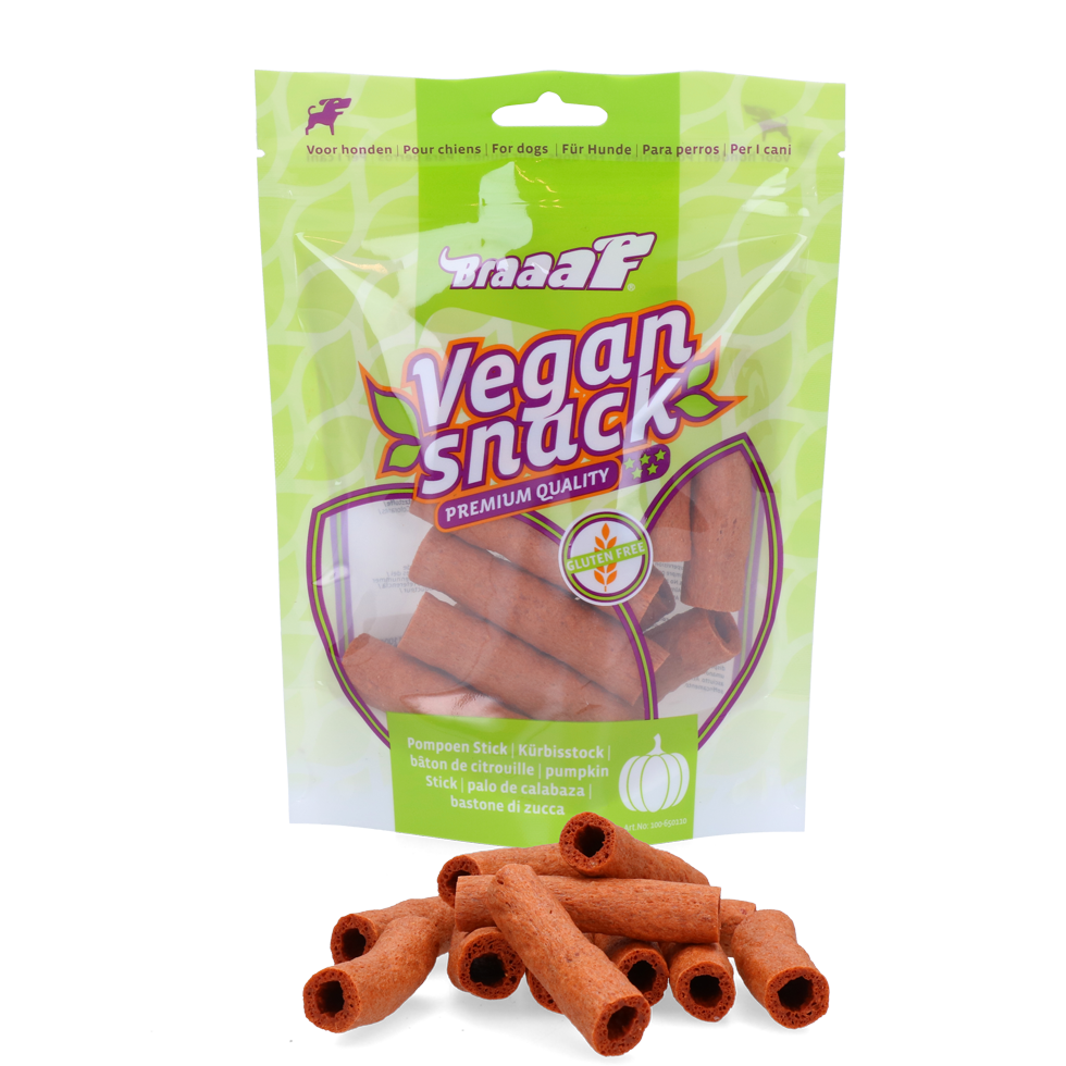 Braaaf VEGAN Pumpkin stick 6 cm 80 g