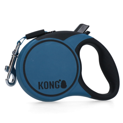 KONG Retractable Leash Terrain Blue XS (3m/12kg)