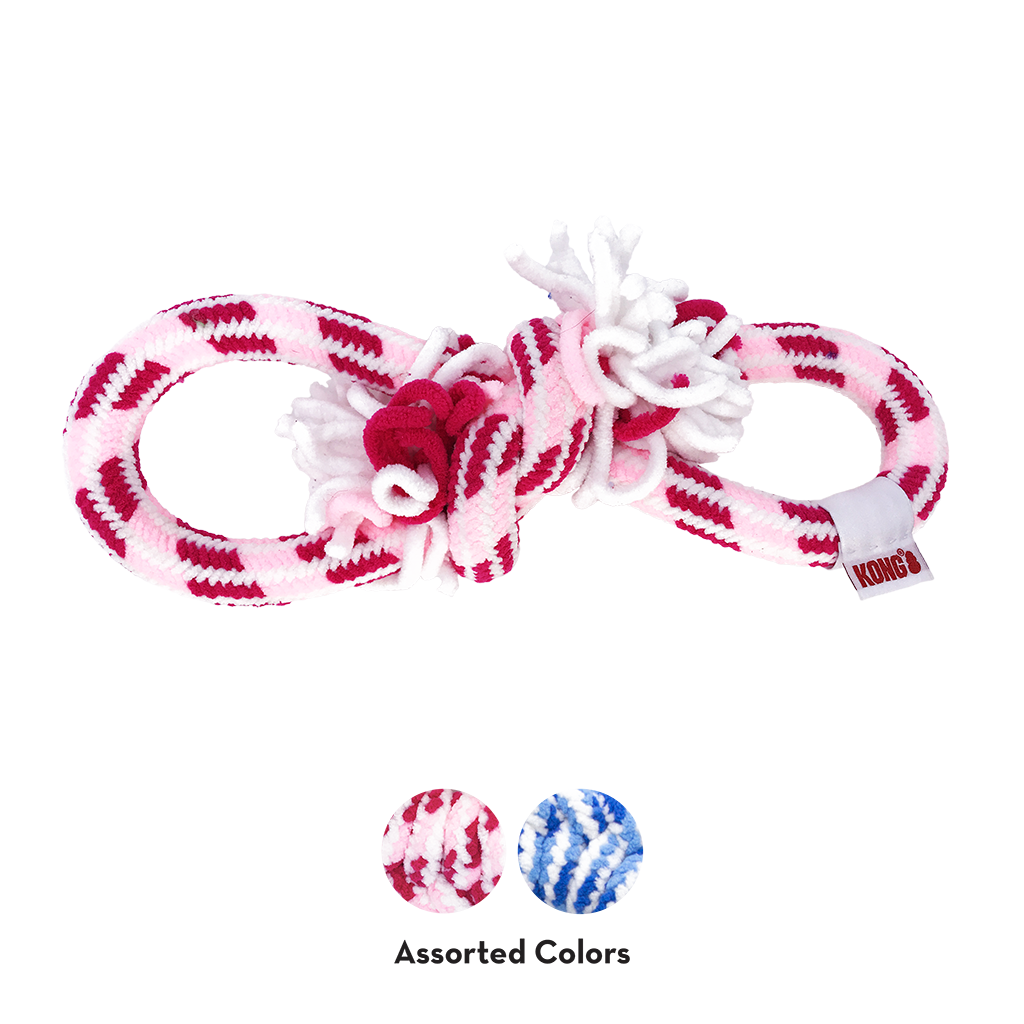 KONG Rope Ball Puppy Assorted Lg