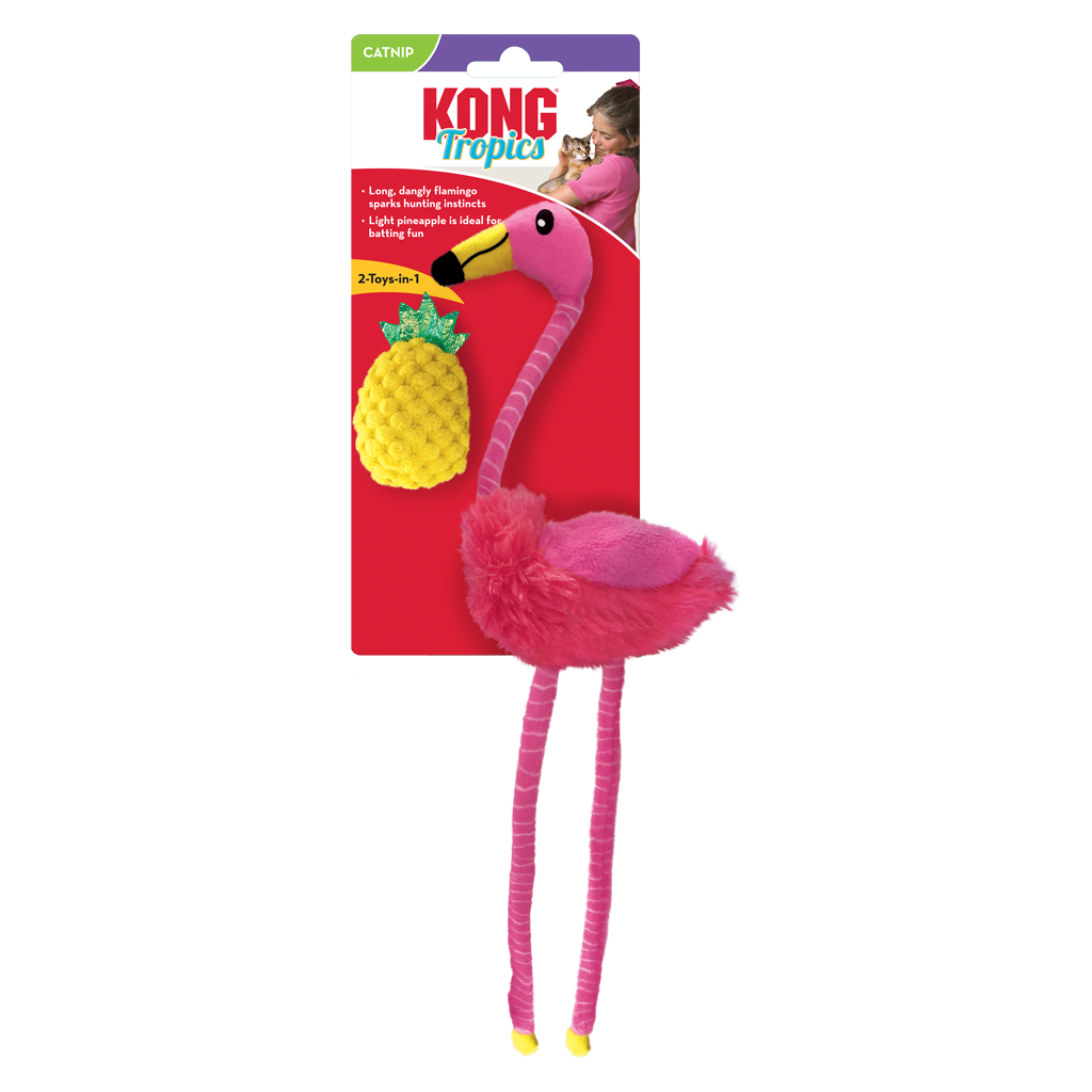 KONG Tropics Flamingo 2-pk