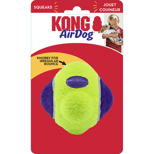 KONG AirDog Squeaker Knobby Ball Md/Lg