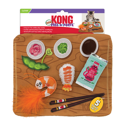 KONG Pull-A-Partz Sushi