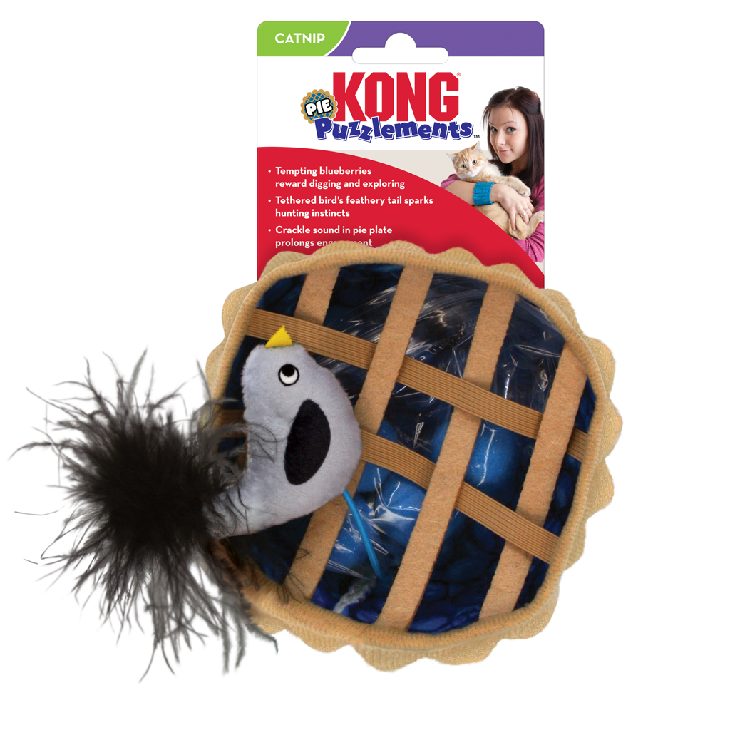 KONG Cat Puzzlements Pie