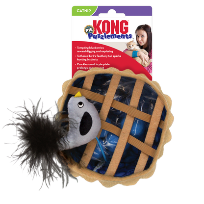 KONG Cat Puzzlements Pie