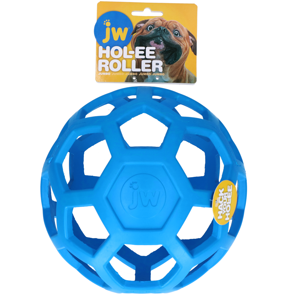 JW HOL-EE ROLLER Jumbo 19 cm Blue