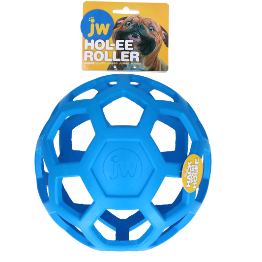 JW HOL-EE ROLLER Jumbo 19 cm Blue