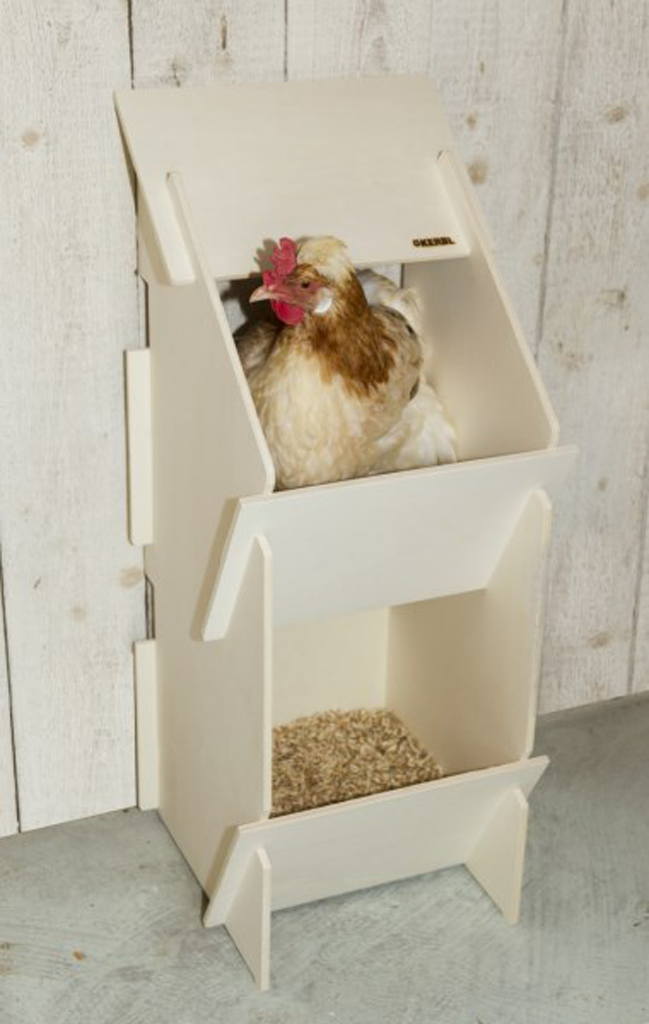 Kerbl Poultry Duo Laying Nest Wood