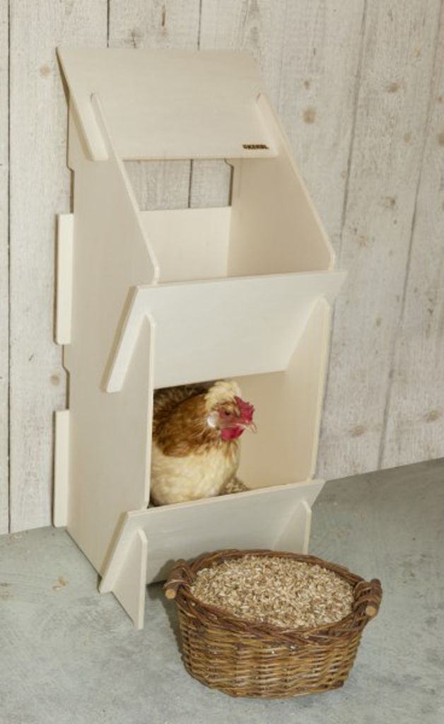 Kerbl Poultry Duo Laying Nest Wood