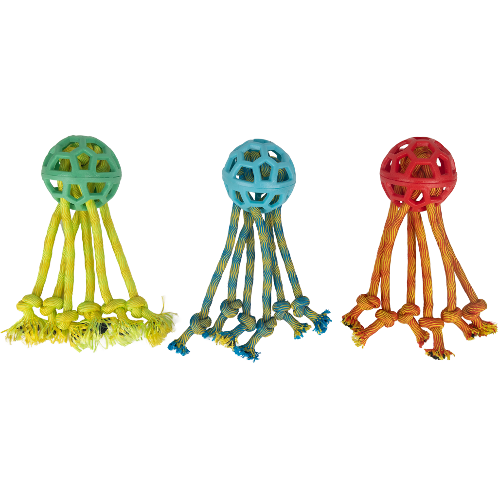 Pawise  Play-N-Tug Rope Octopus