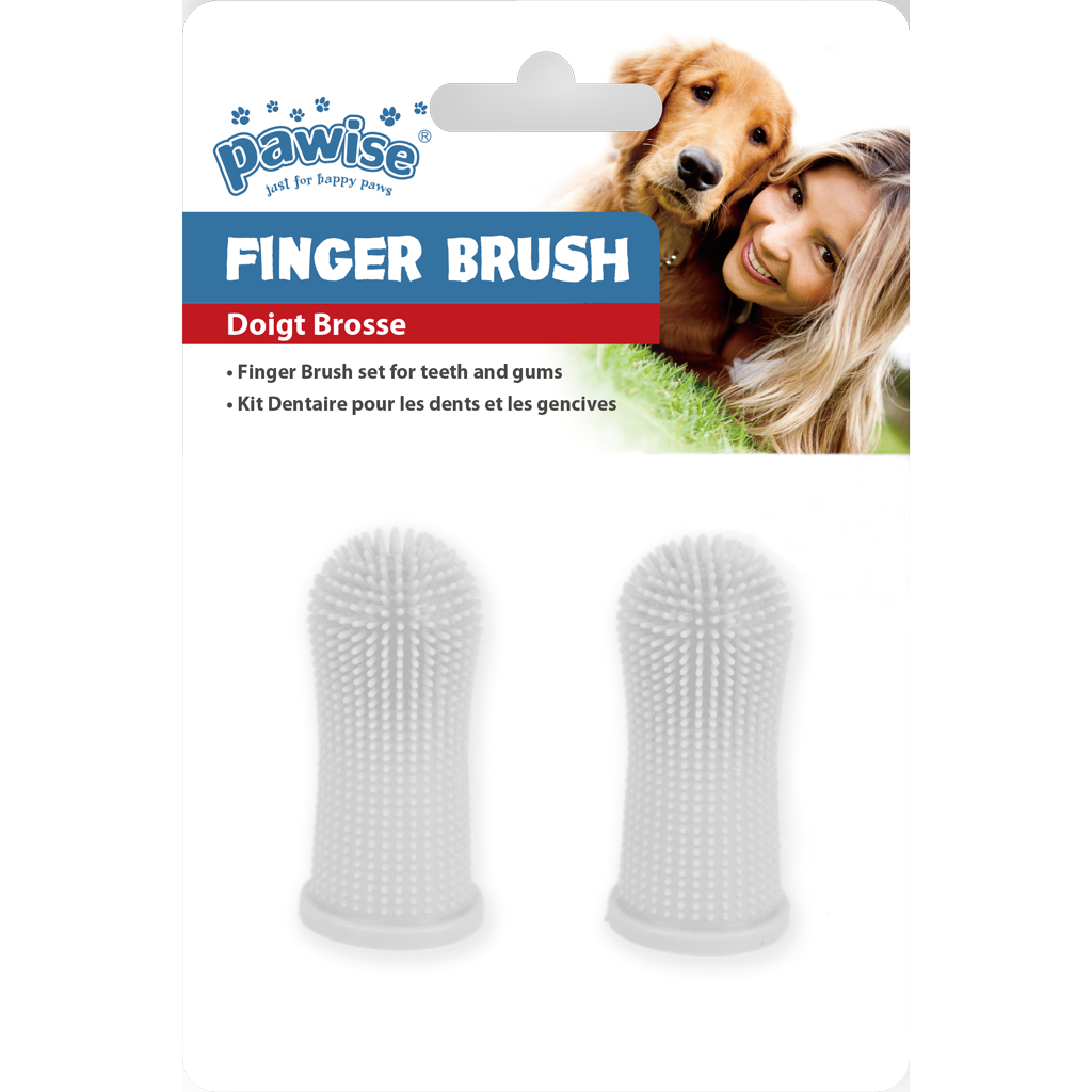 Pawise  Dental Silicone Finger Brush