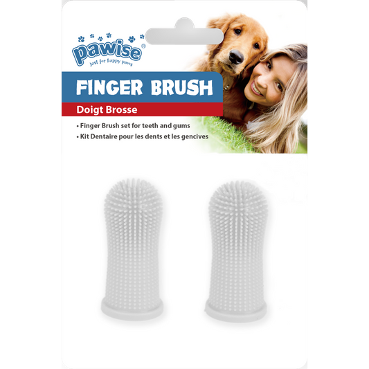 Pawise  Dental Silicone Finger Brush