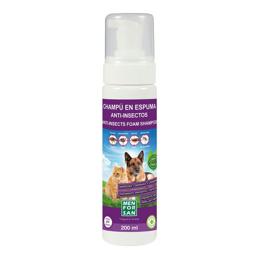 Pet shampoo Men for San Foam Insect repellant (200 ml)