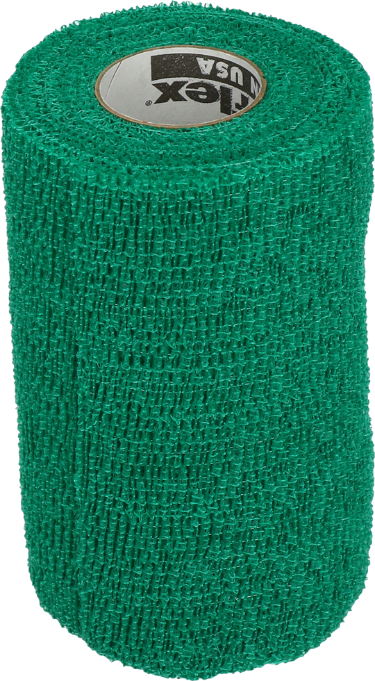 Bandage Equine Powerflex green 10cm