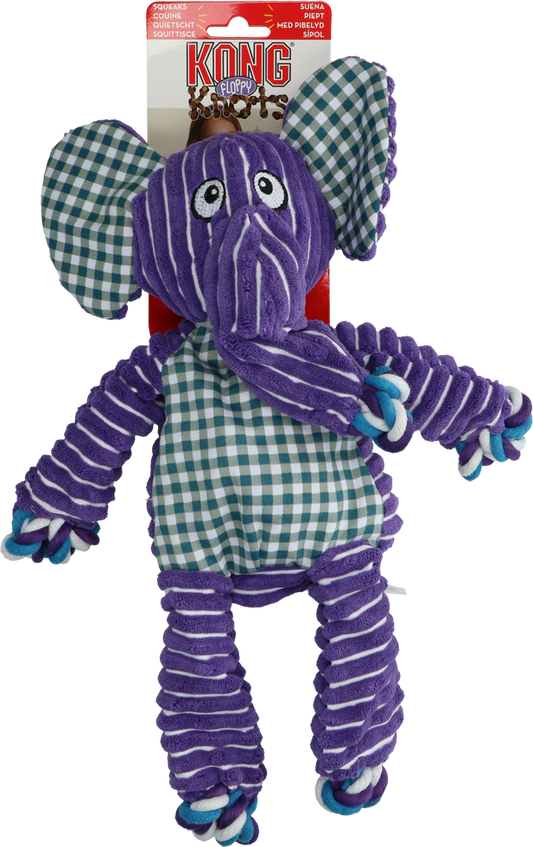 KONG Floppy Knots Elephant Medium/Large