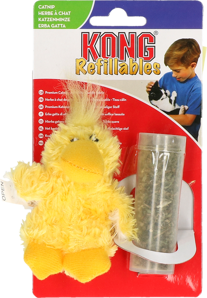 KONG Cat Refillable Catnip Duck