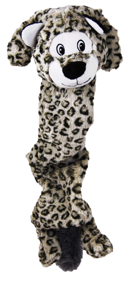 KONG Stretchezz Jumbo Snow Leopard X-Large