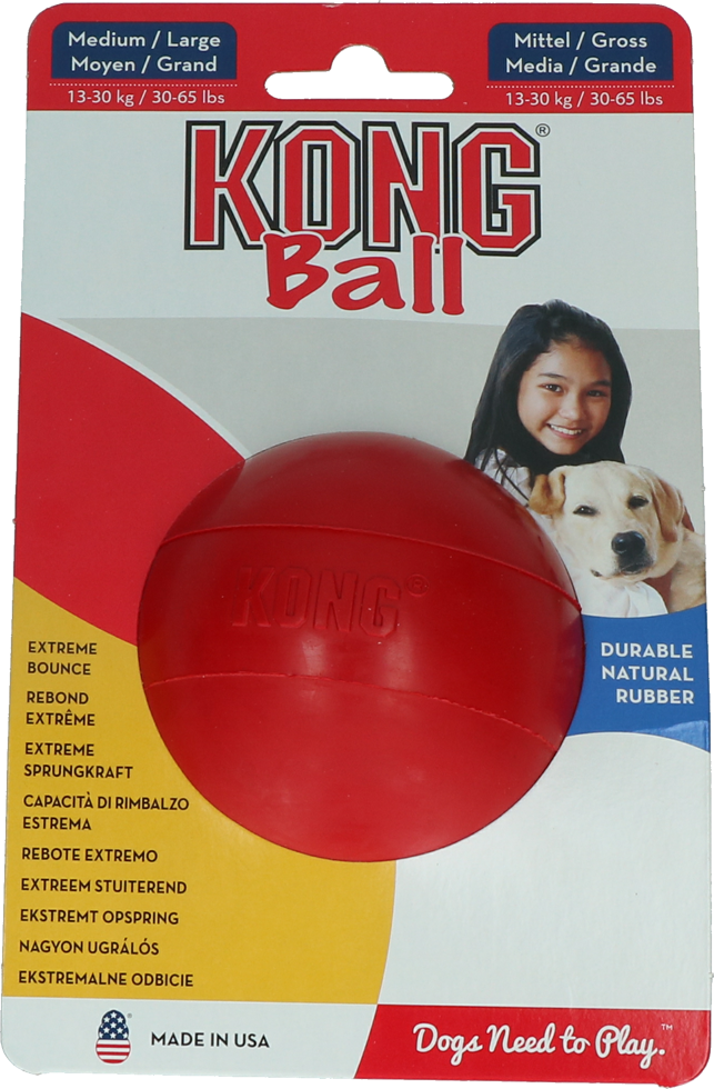 KONG Ball w/Hole M/L