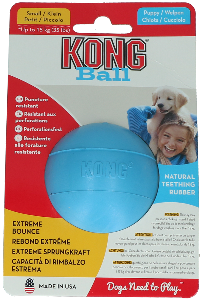 KONG Puppy Ball w/Hole Small