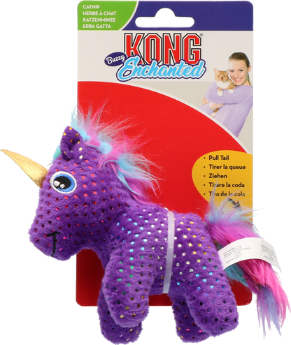 KONG Enchanted Buzzy Unicorn