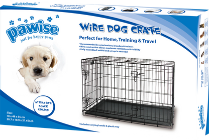 Pawise Wire Dog Crate S