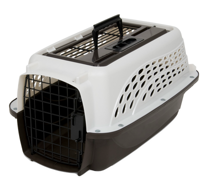 Petmate 2 Door Top Load Kennel XS White