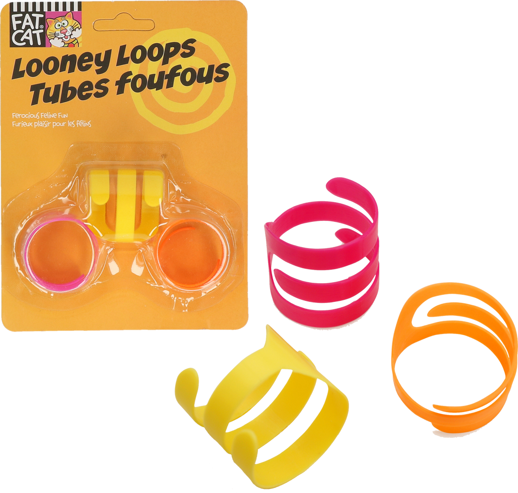 FatCat Looney Loops Tubes Foufous (multicolor) 3st