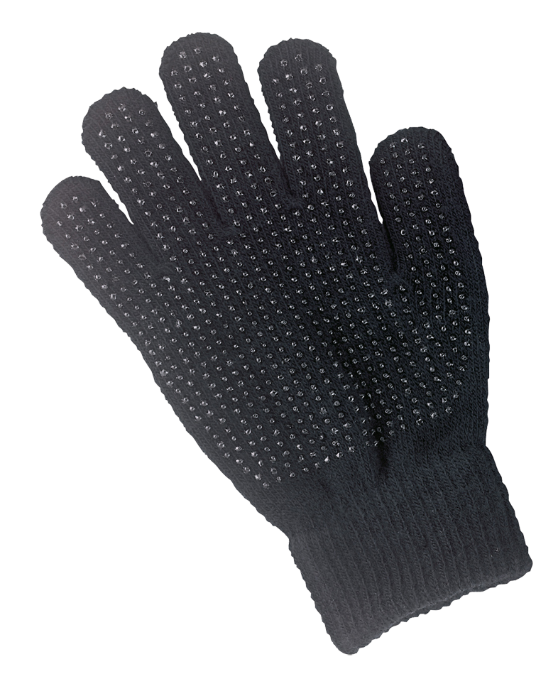 Riding glove Magic Grippy Black kids