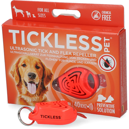 Tickless Pet pink up to 12 Months protection