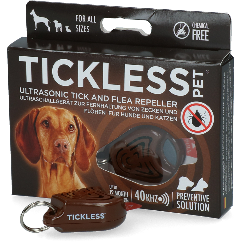 Tickless Pet pink up to 12 Months protection