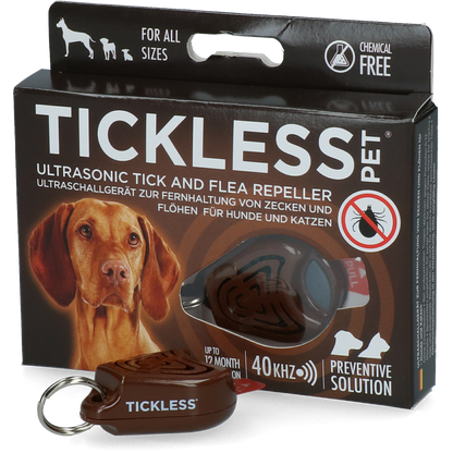 Tickless Pet pink up to 12 Months protection