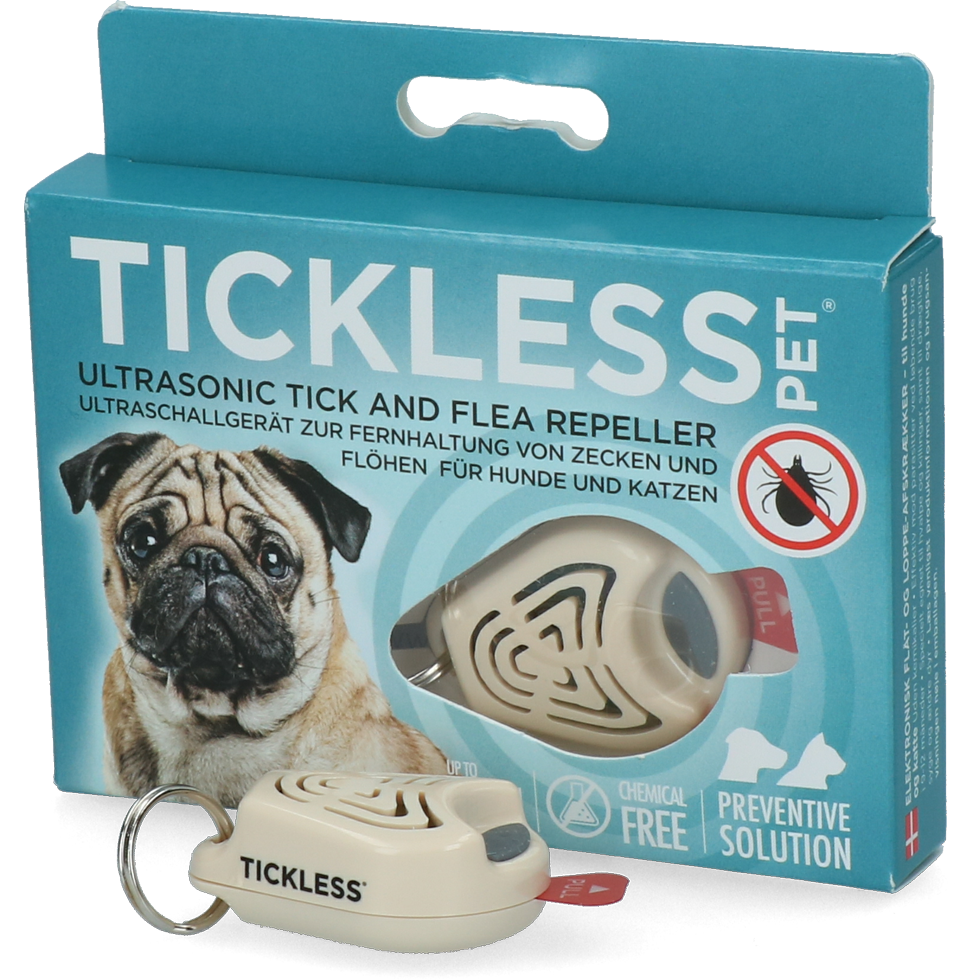 Tickless Pet pink up to 12 Months protection