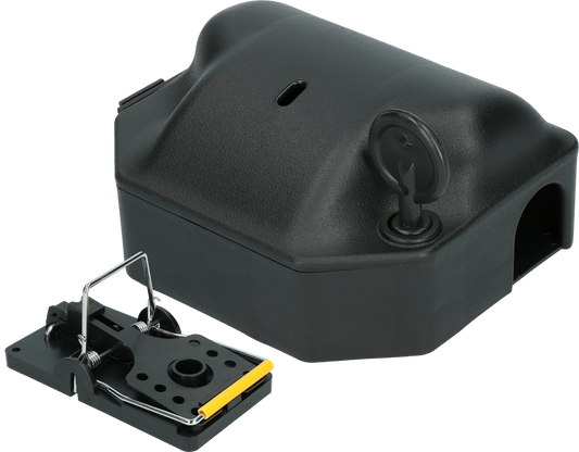 Bait station Mouse incl. mouse trap and key