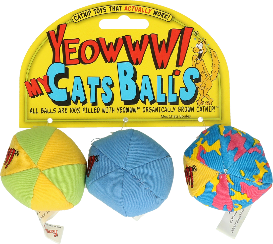 Yeowww My Cats Balls (3 St)