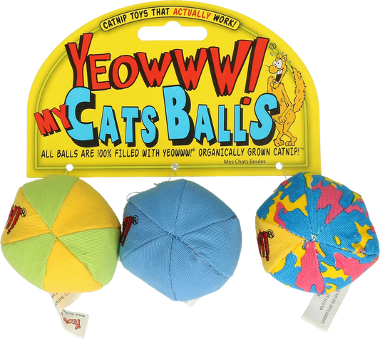 Yeowww My Cats Balls (3 St)