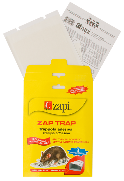 Zapi Zap Trap Glue for mice&amp;insects 15x21 cm