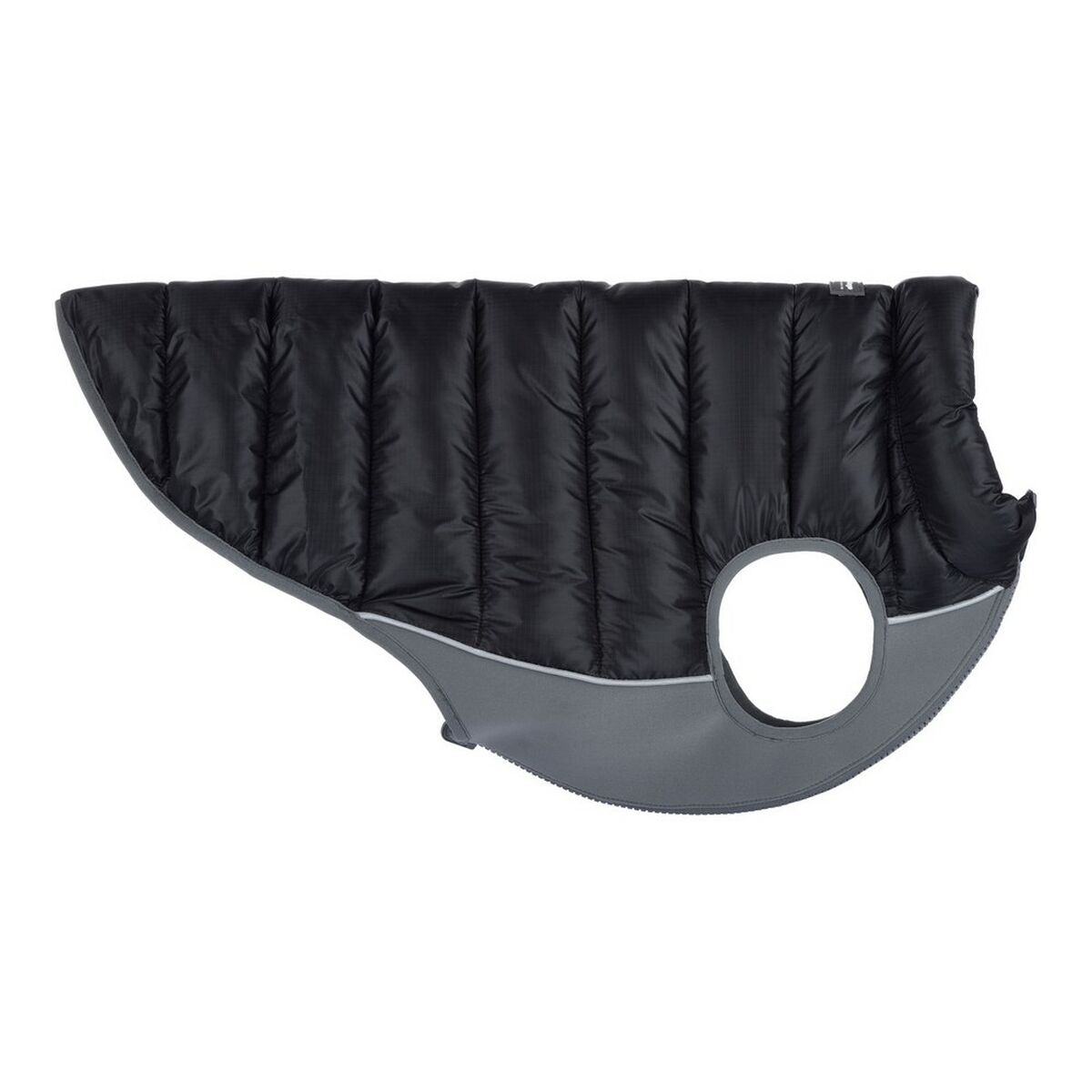 Dog Coat TicWatch Puffer Black/Grey 30 cm