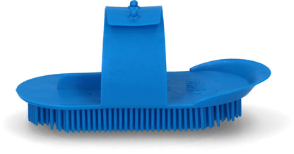 Curry comb Original Sarvis royal blue 130 x 65 mm