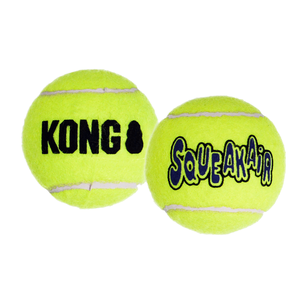 KONG Air Squeaker Tennis Ball M 6,3 cm 3 pcs.