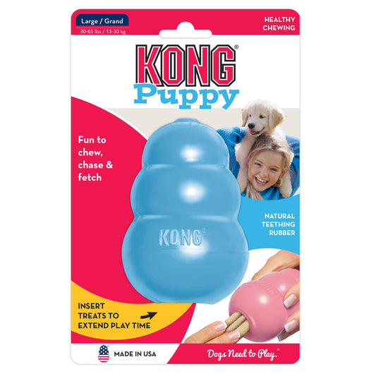 KONG Puppy S 7,6 cm Blue or Rose