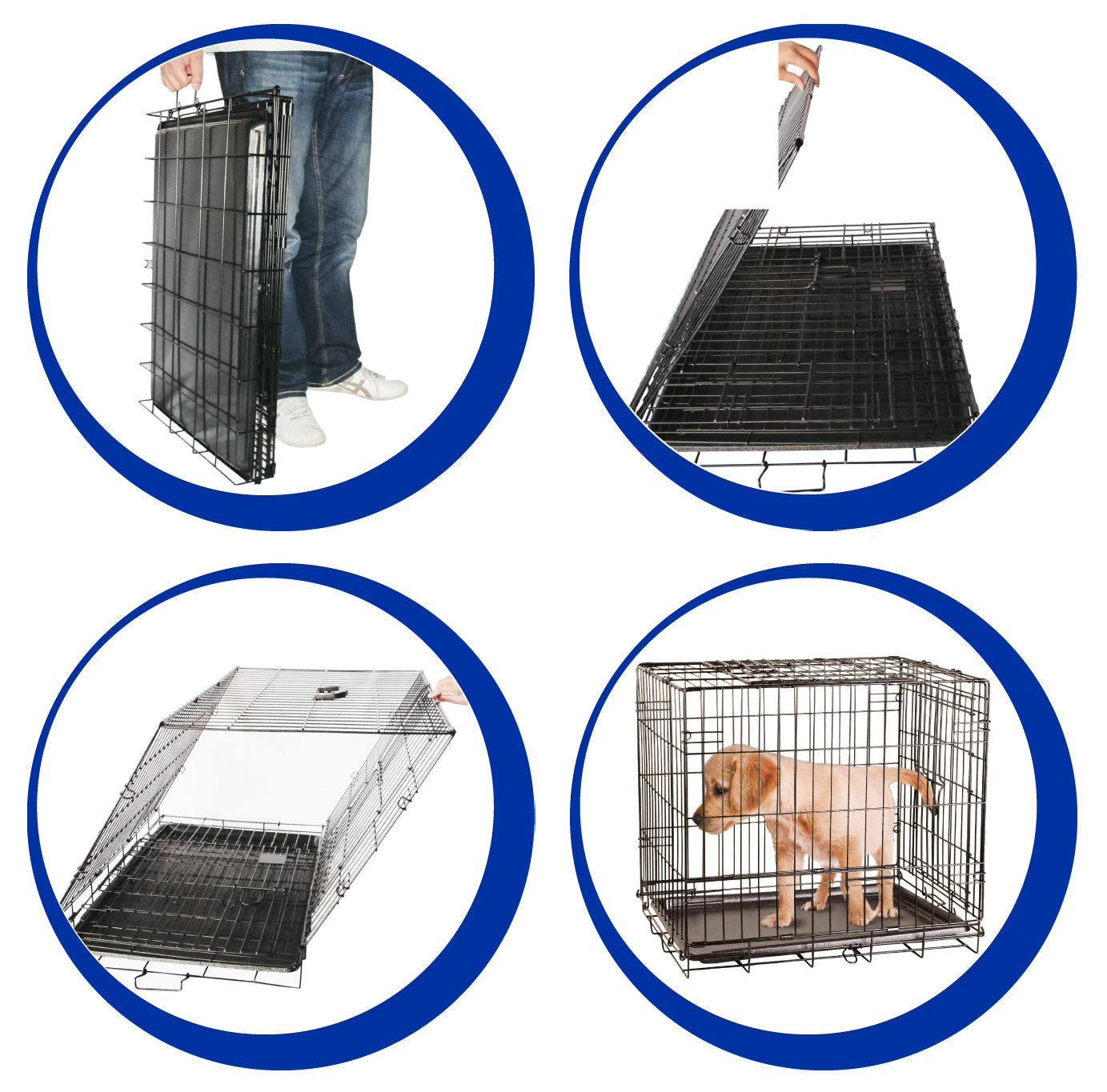 Pawise Wire Dog Crate XXL