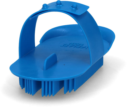 Curry comb Original Sarvis royal blue 130 x 65 mm