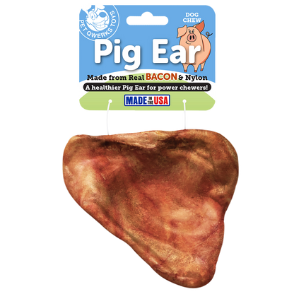 Pet Qwerks  Bacon Pig Ear - Medium