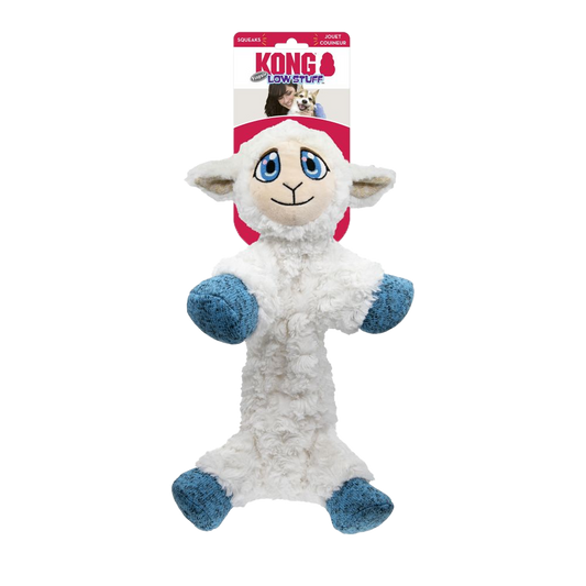 KONG Low Stuff Flopzie Lamb Md