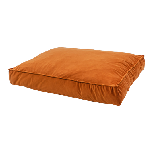 Madison Velours Lounge Cushion Orange L