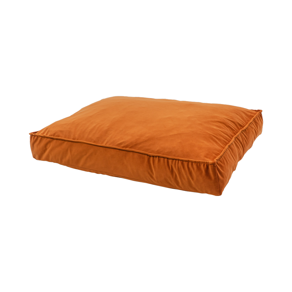 Madison Velours Lounge Cushion Orange M