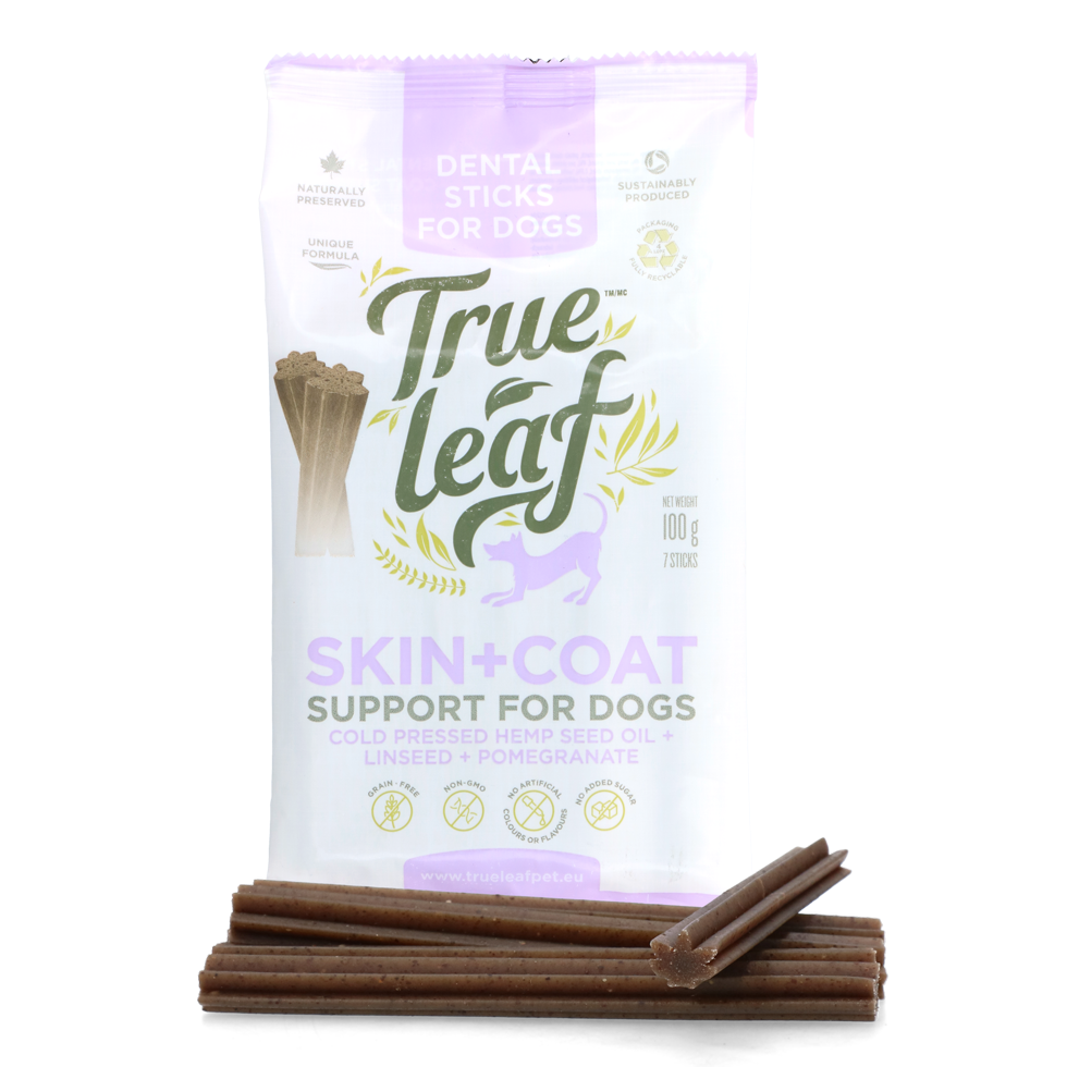 True Leaf Dental Sticks Skin & Coat